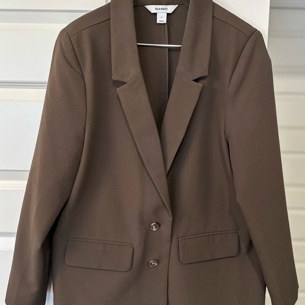 Old Navy Women's Classic Brown Blazer